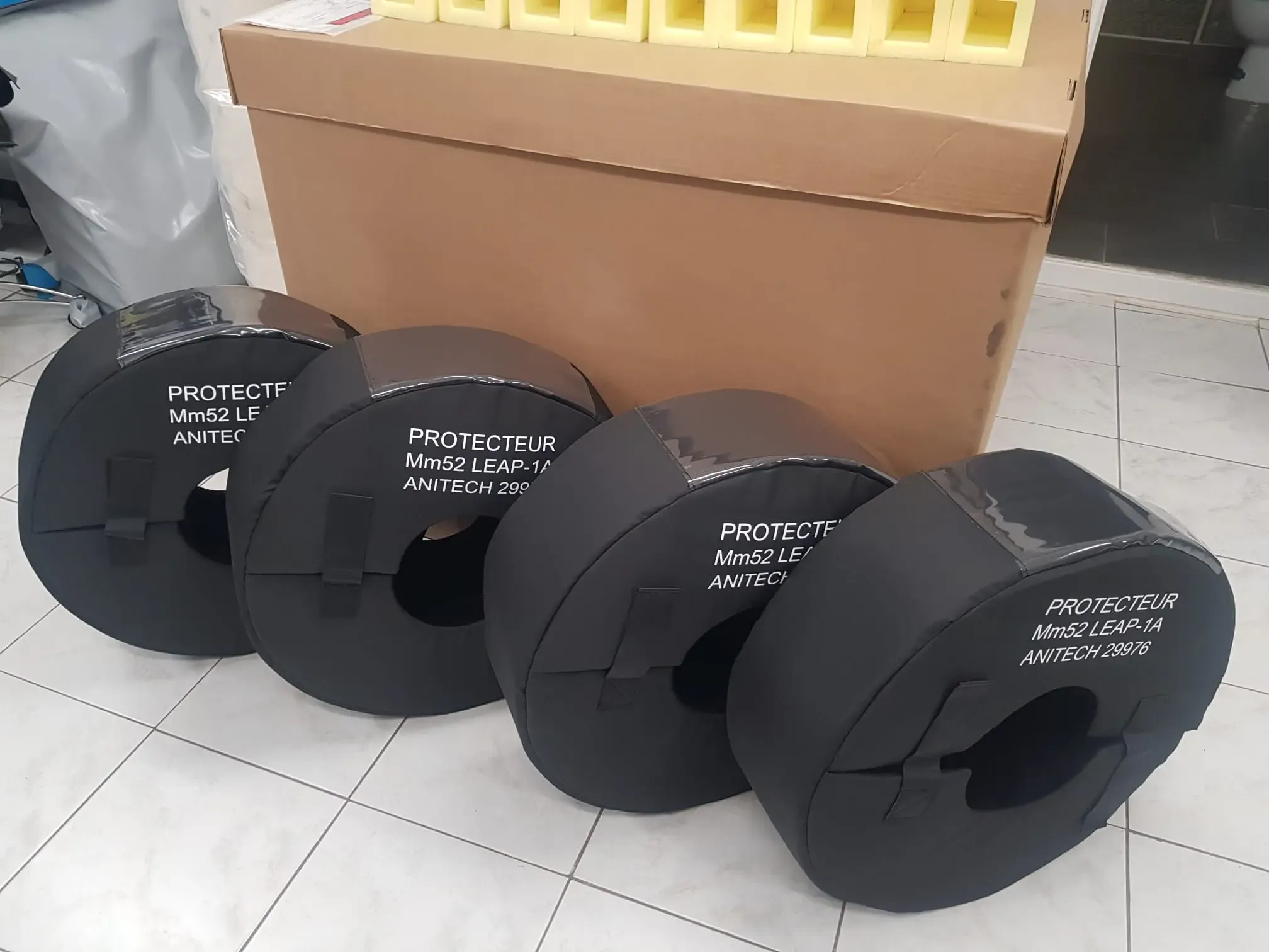 Protections de pièces moteur