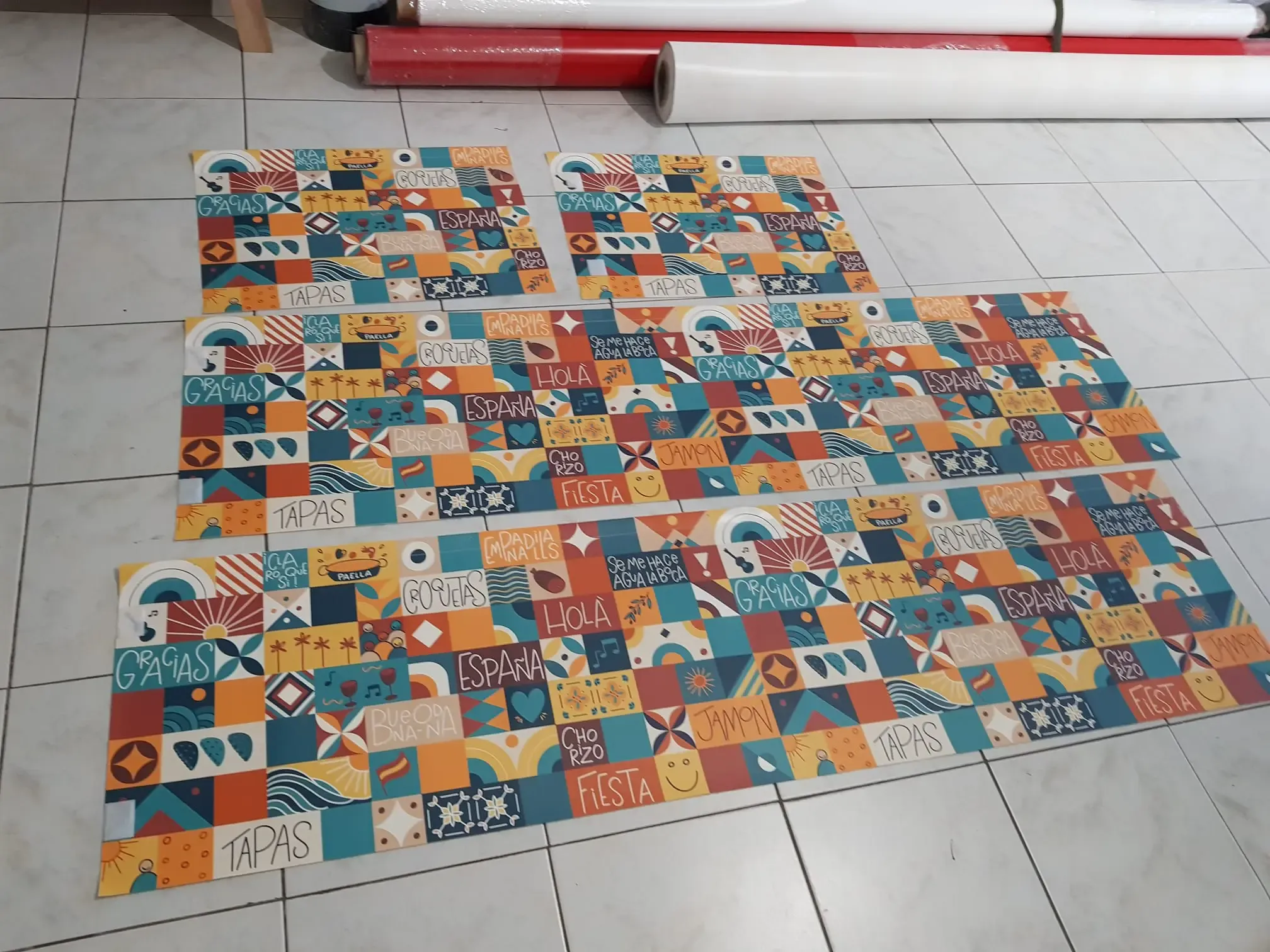 Tapis technique sur mesure